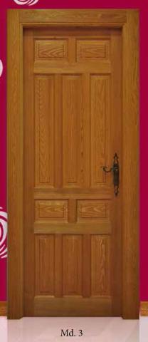 puerta interior de madera modelo 3