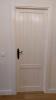 puerta inteiror lacada blanca rustica tablas